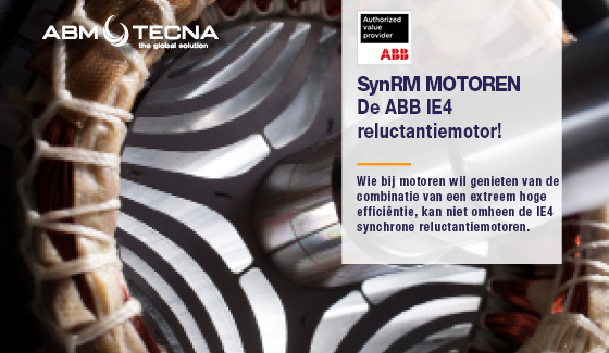 SynRM: ABB IE5 reluctantiemotor!